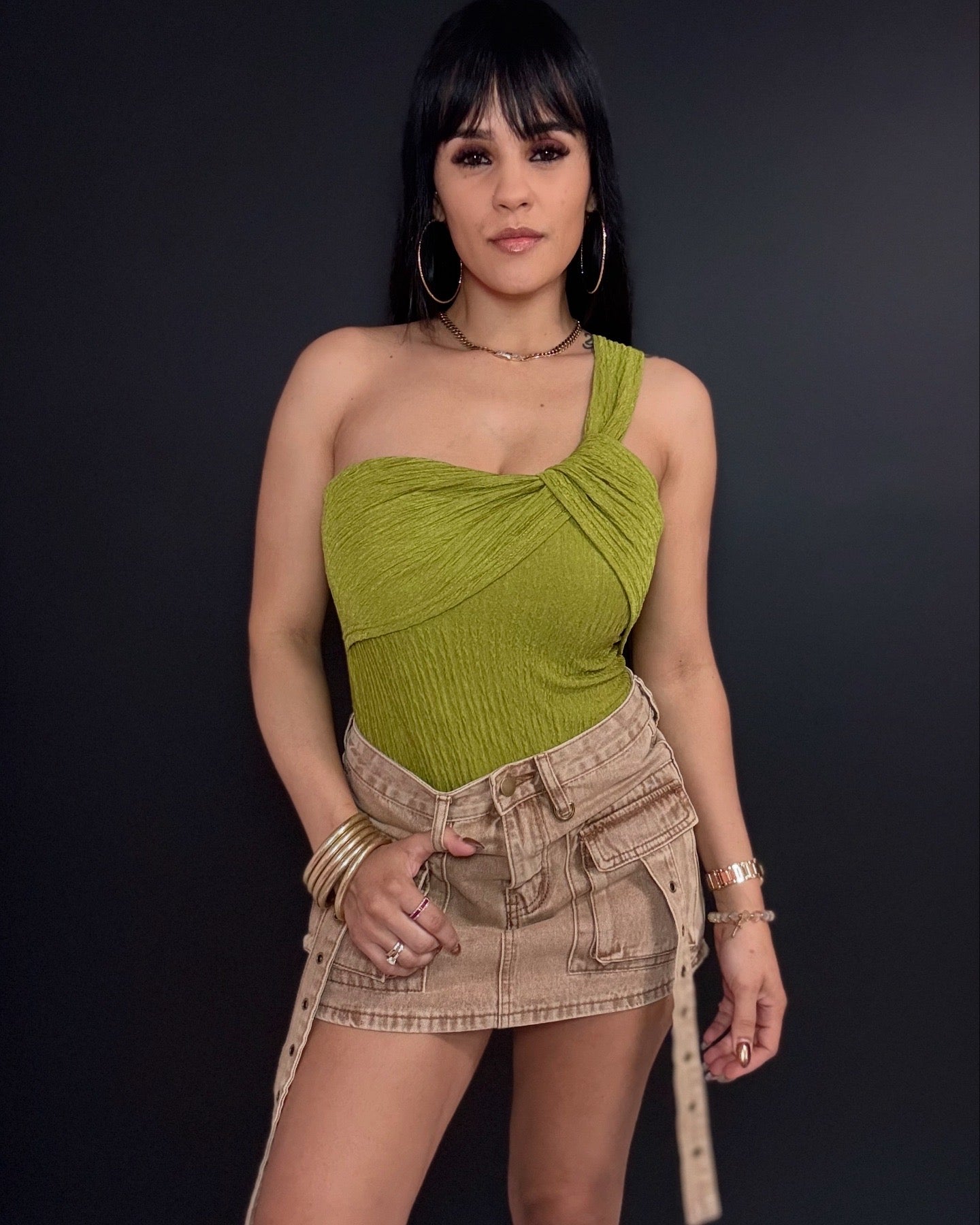 Olive Bodysuit
