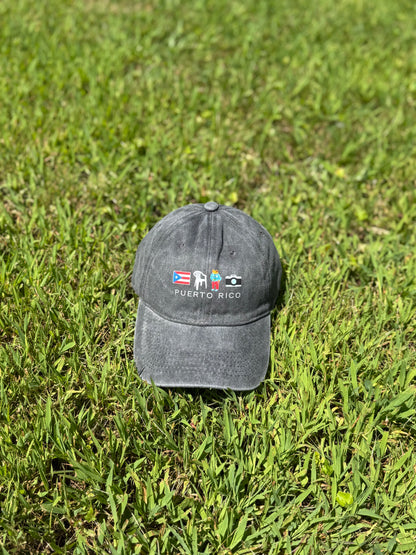 PR DARK GREY GORRA
