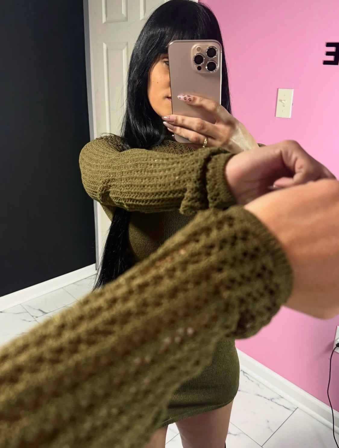 Briantte Olive Dress