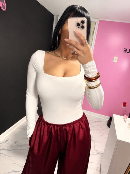 White Bodysuit