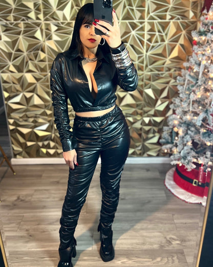 Leather set