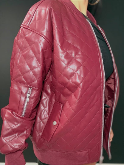 Burgundy Jacket
