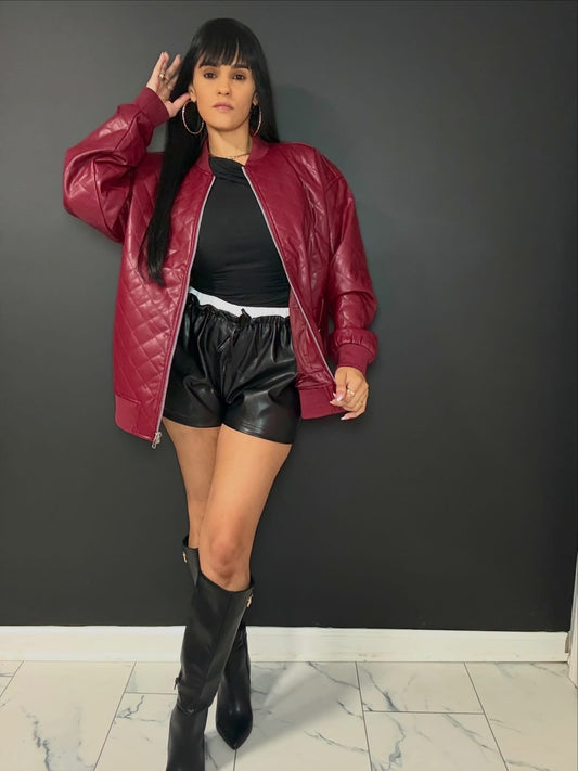 Burgundy Jacket