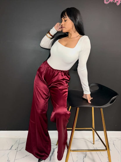 Burgundy Bottom