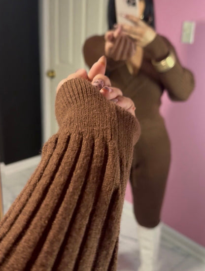 Cozy Sweater Jumpsuit