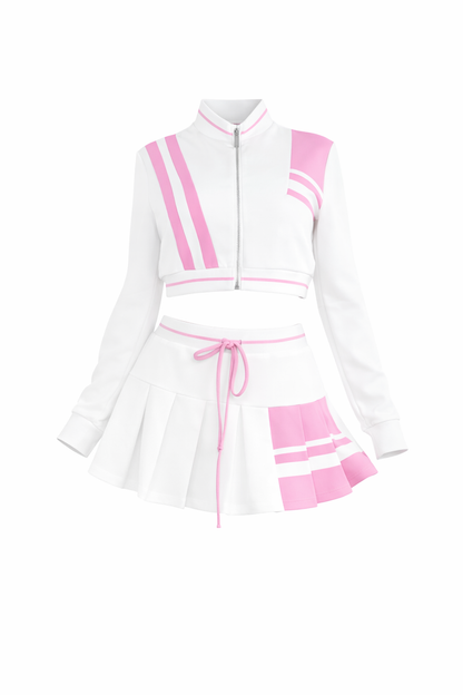 Sweet pink skort set