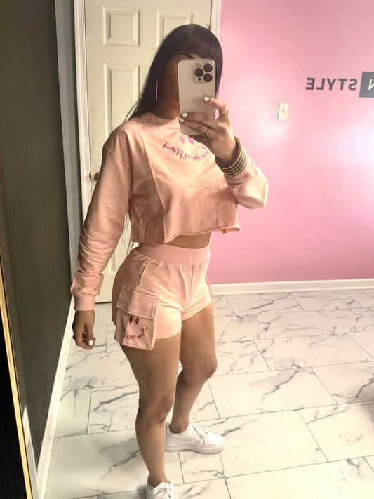 Light pink set
