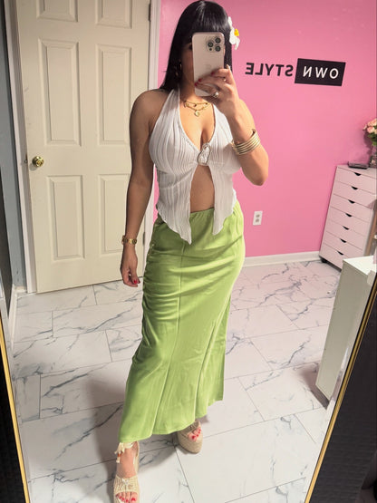 Ángela Green Skirt