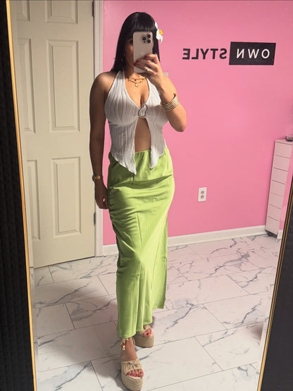 Ángela Green Skirt
