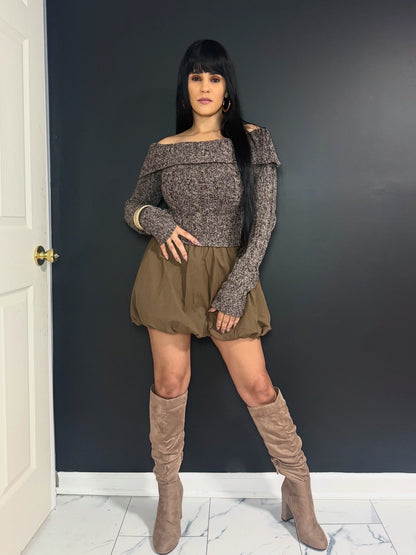 Sweater Bubble Dress