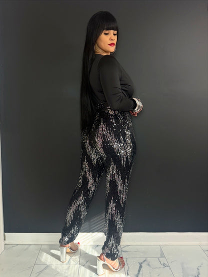 Sequin Jumpsuit
