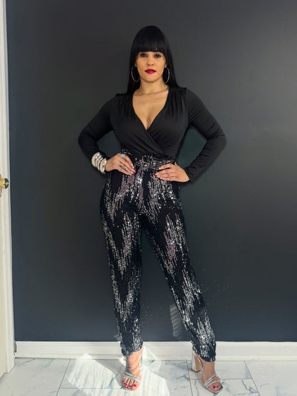 Sequin Jumpsuit